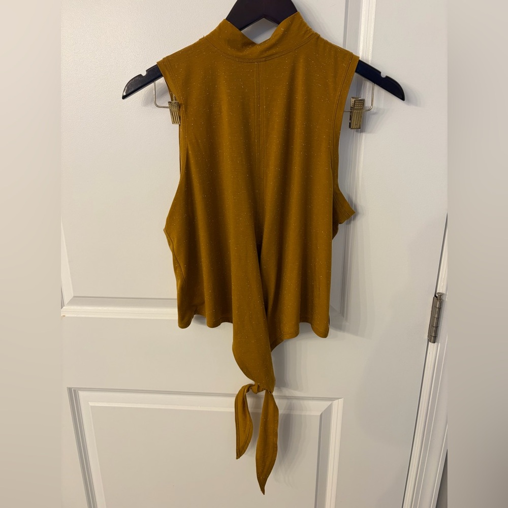 Lululemon Athletica Mustard Yellow Top